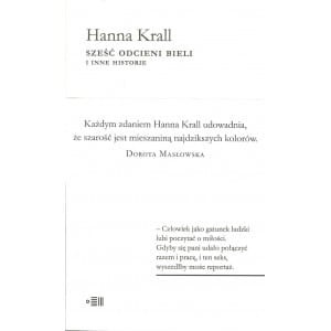Sześć odcieni bieli i inne historie - Hanna Krall