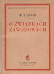 O związkach zawodowych - W.I. Lenin