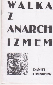 Walka z anarchizmem w krajach Europy Zachodniej - Daniel Grinberg