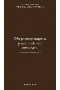  Pod znakiem Saturna - Susan Sontag